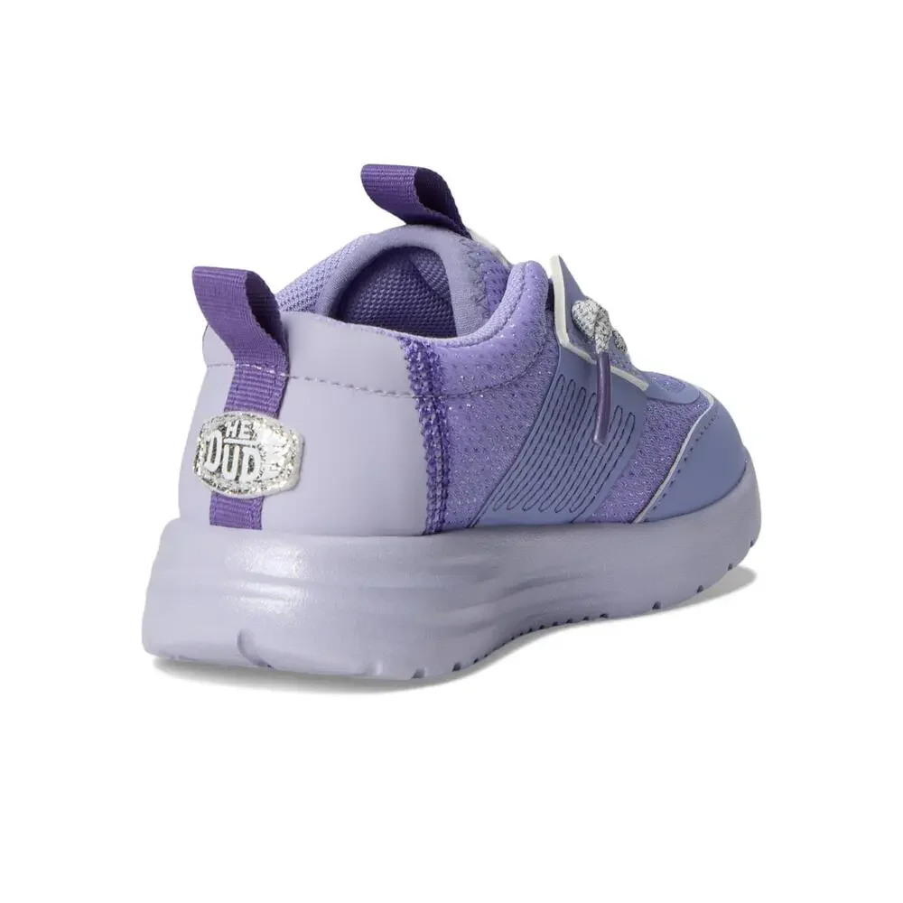 HEYDUDE KIDS WOMENS SIROCCO PLAY PEARL OMBRE (TODDLER) LILAC 6 TODDLER M